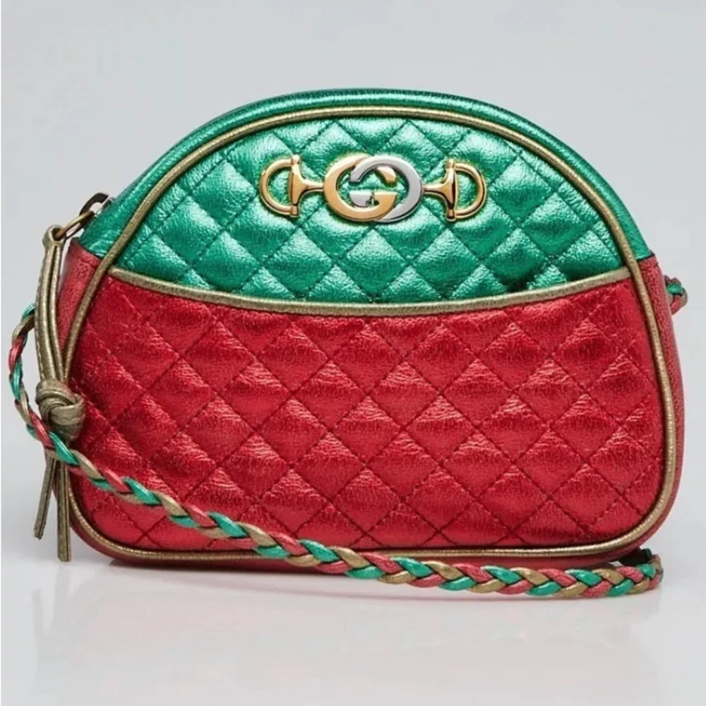 Like New Gucci Quilted Trapunto Crossbody Dustbag, Docs & Box - Picture 1 of 14